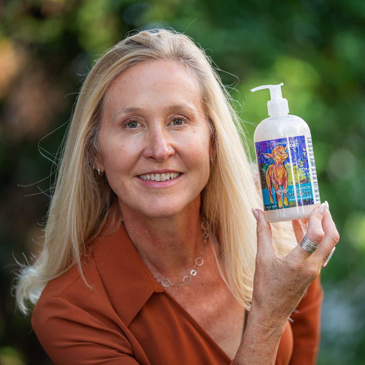 Liquid Soap | Ginger Quince Goat’s Milk | 16 oz.