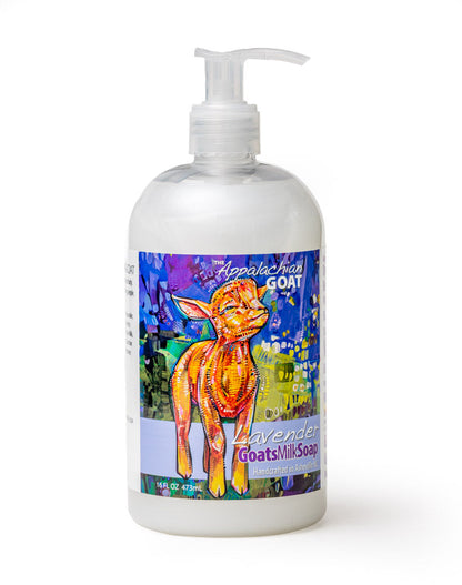Liquid Soap | Lavender Goat’s Milk | 16 oz.