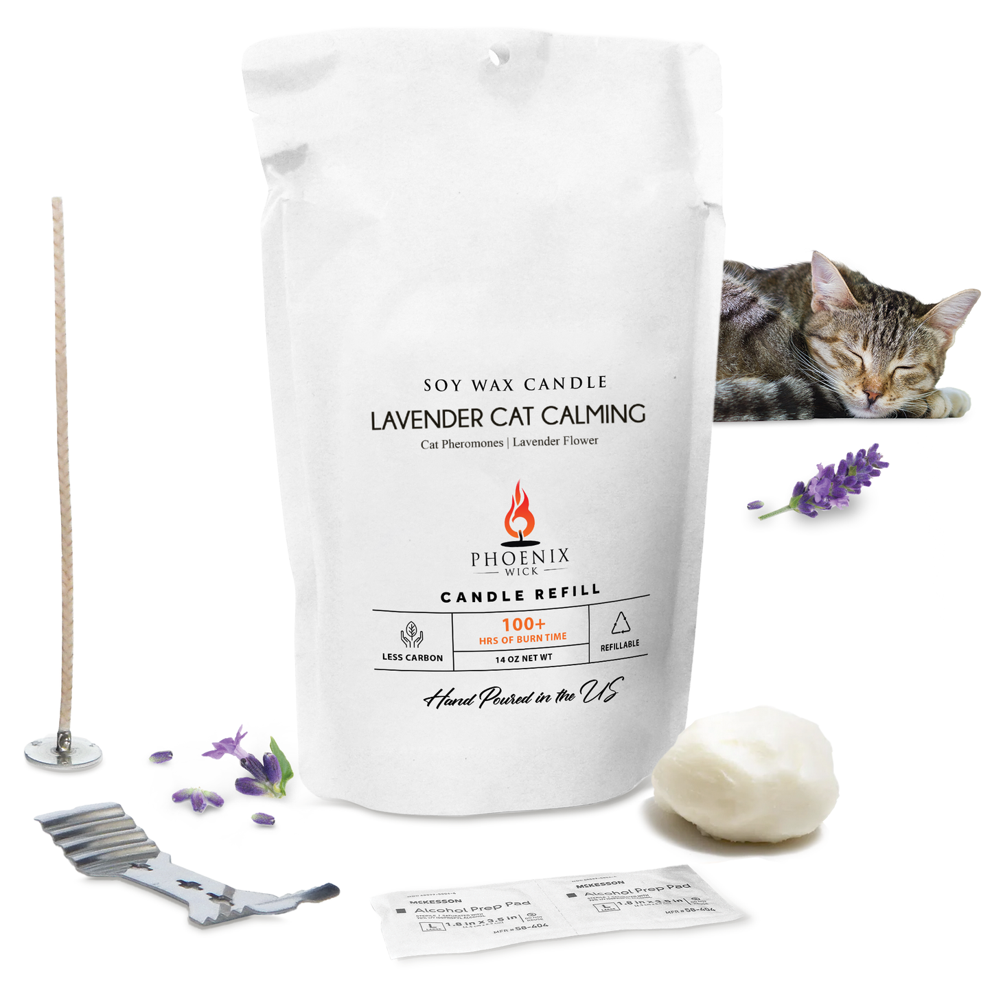 Cat Calming - Candle-Making Kit