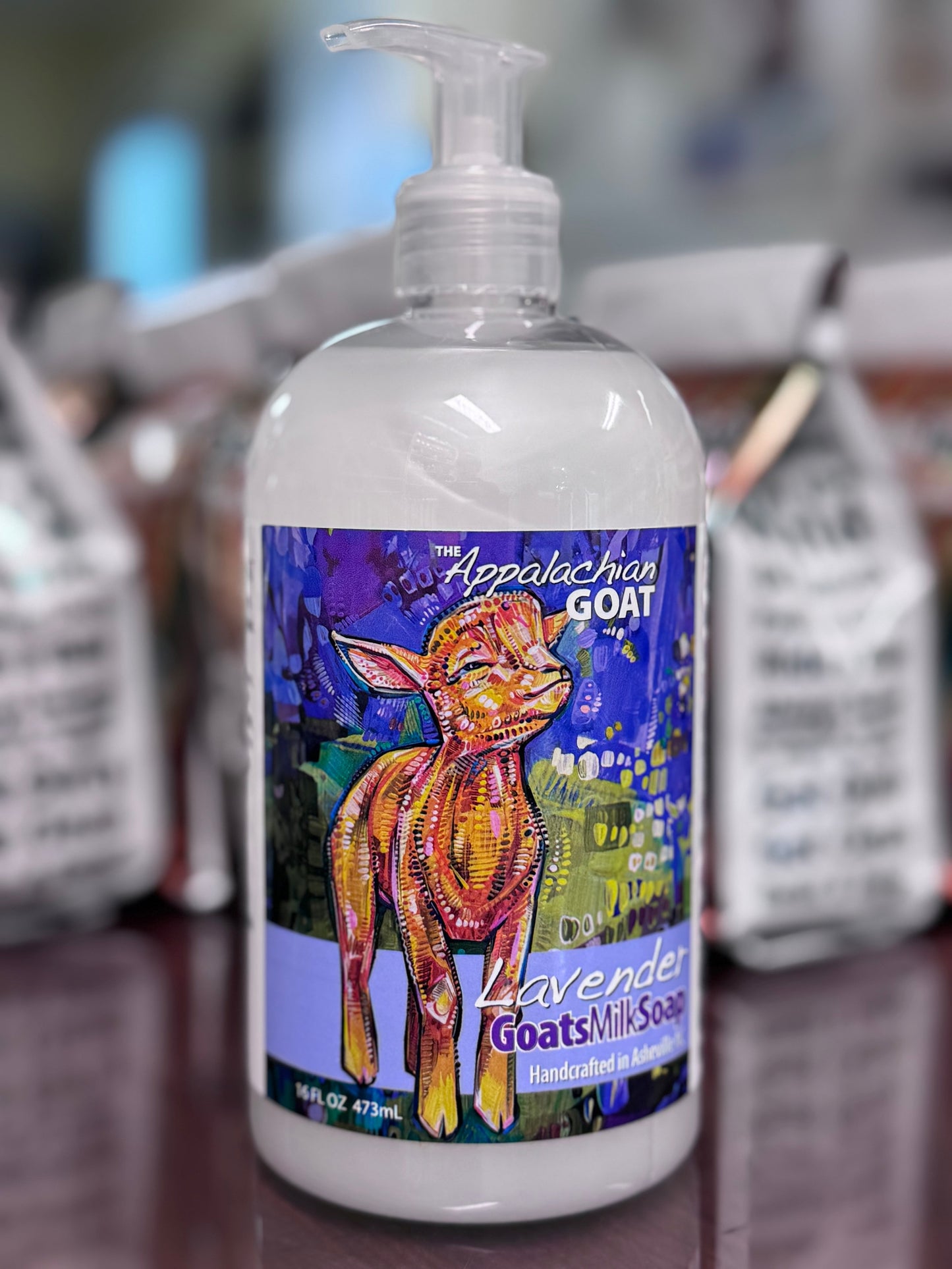 Liquid Soap | Lavender Goat’s Milk | 16 oz.