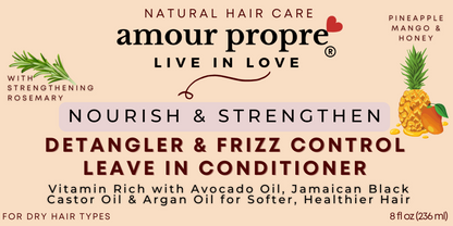 Honey Melt Leave in Conditioner, Detangler, and Frizz Control