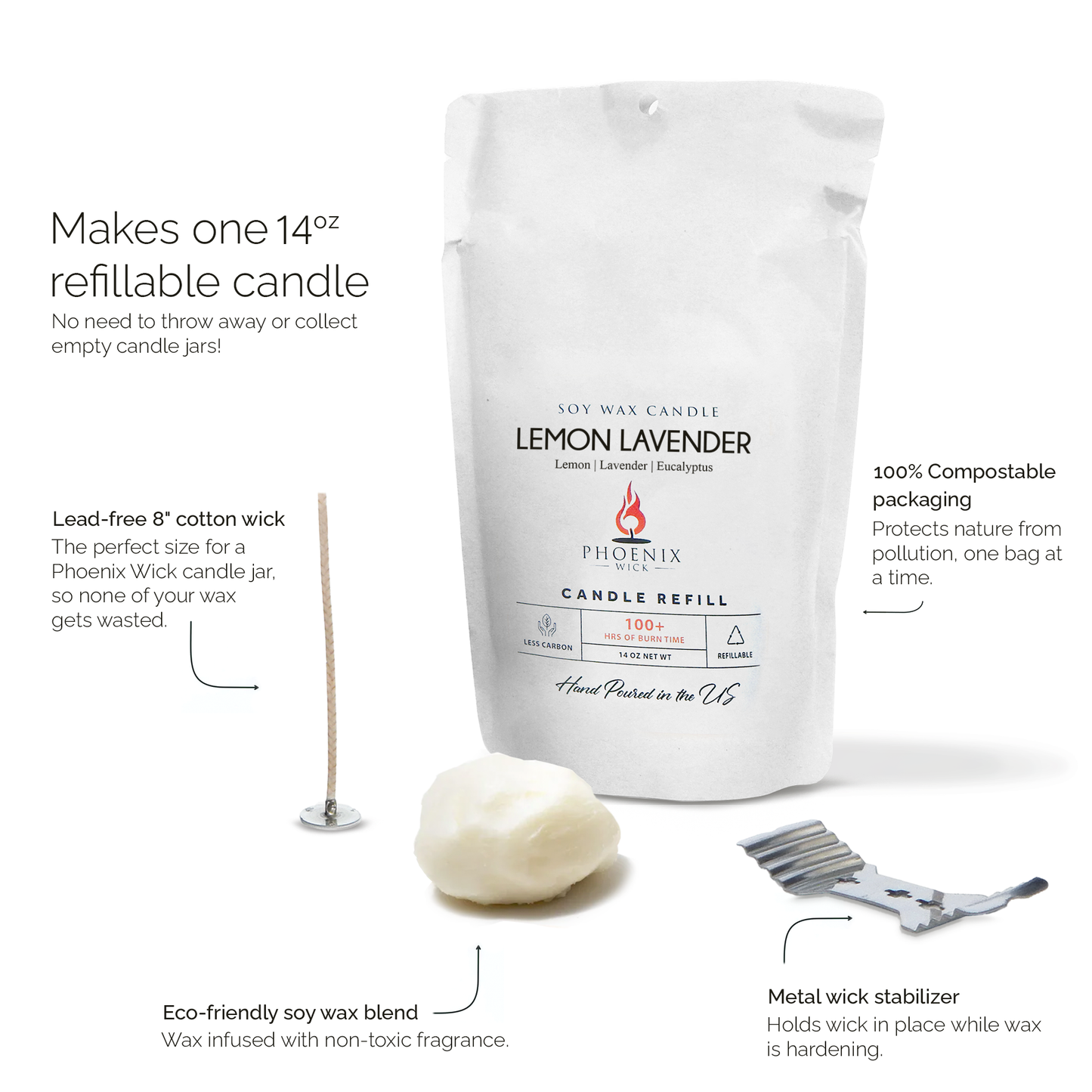 Lemon Lavender - Candle-Making Kit