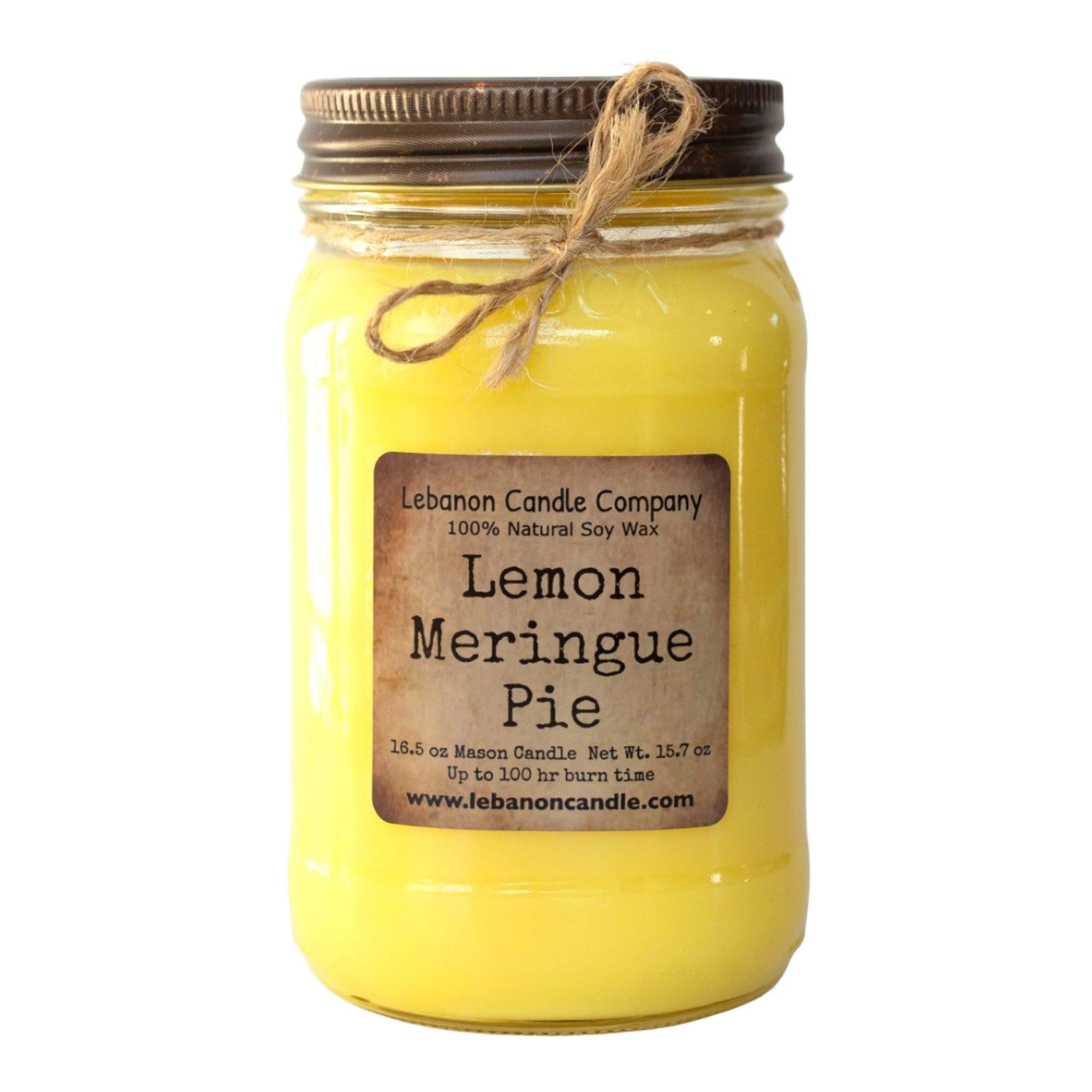 Lemon Meringue Pie Candle