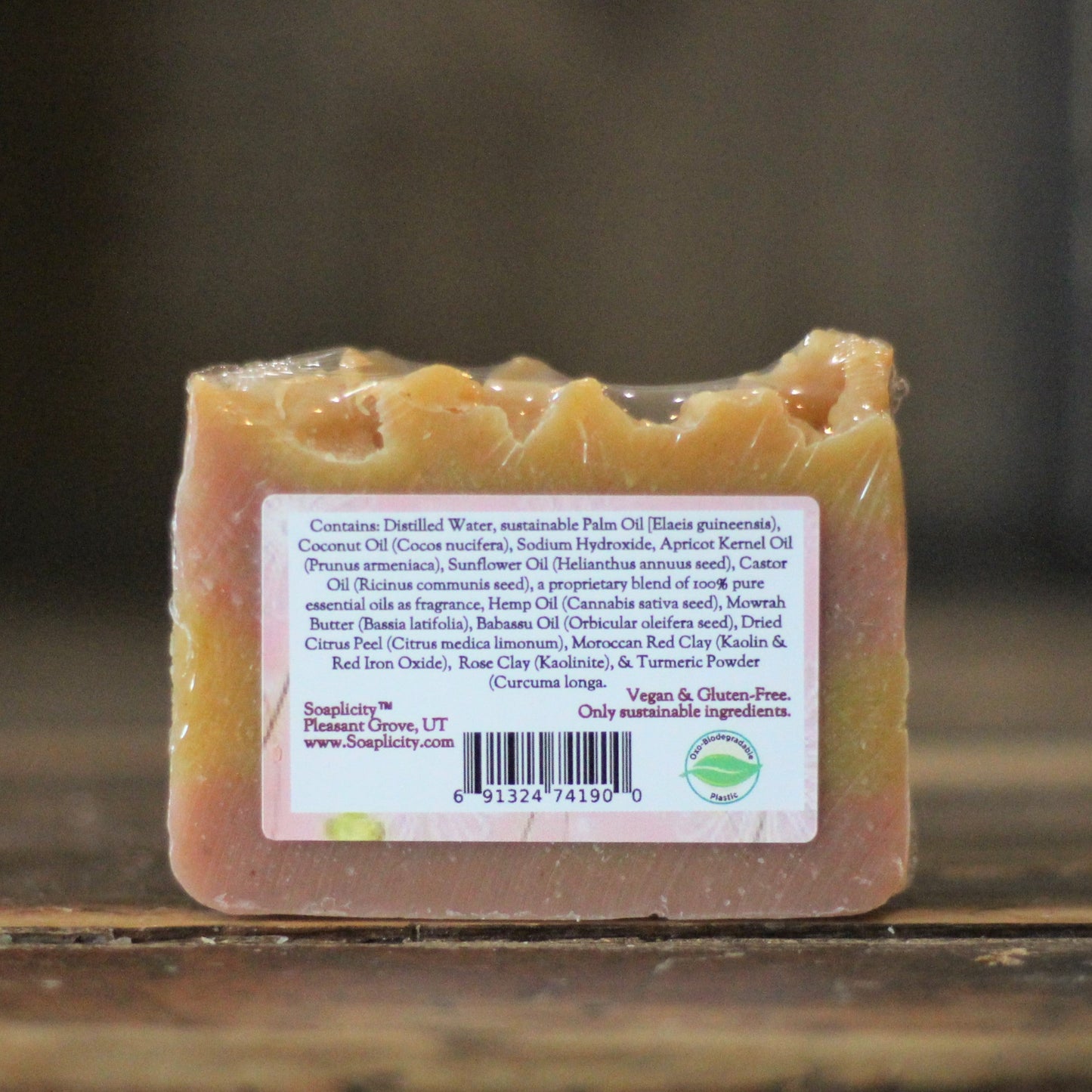 Lemon Rose Natural Soap Bar