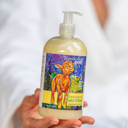 Liquid Soap | Lemongrass Goat’s Milk | 16 oz.