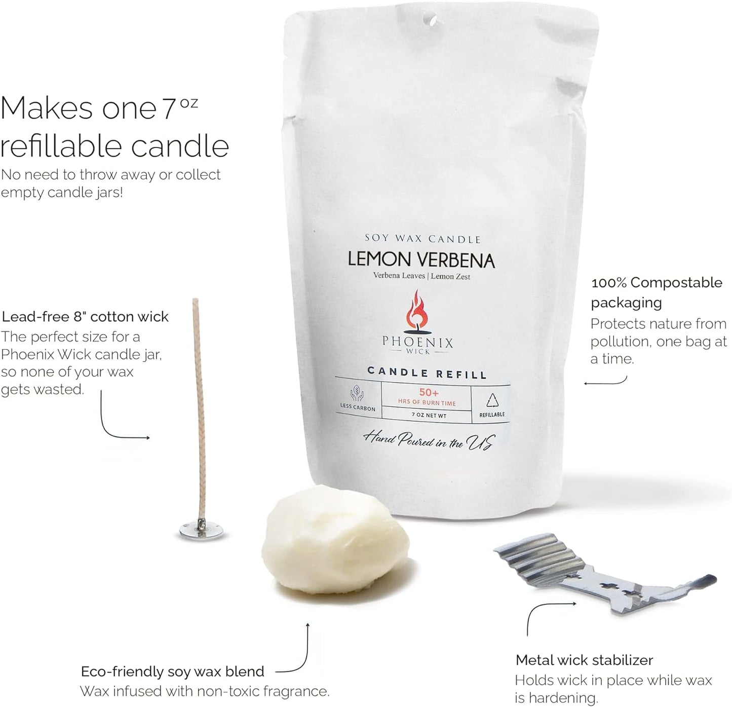 Lemon Verbena - Candle-Making Kit