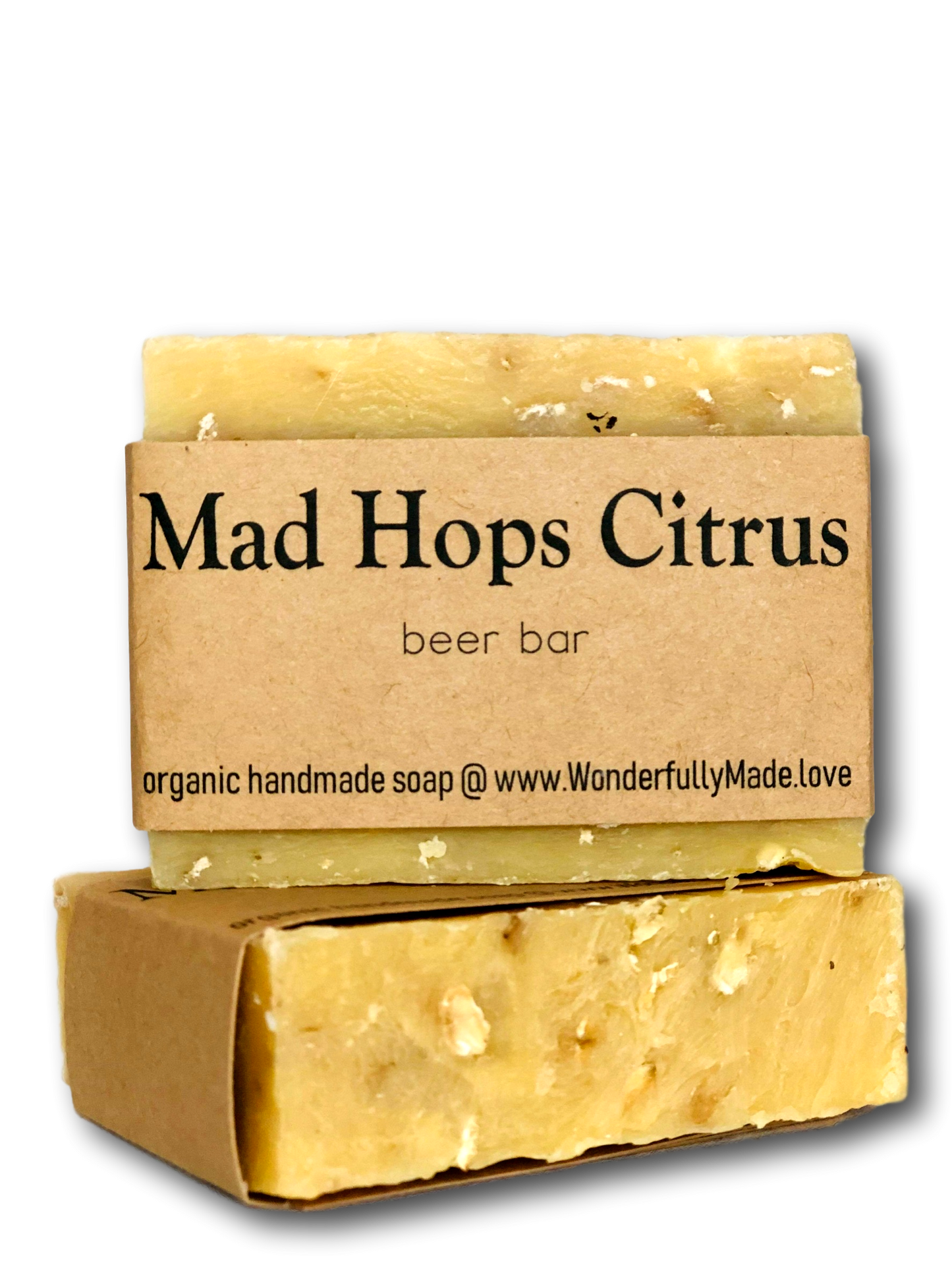 Mad Hops Citrus Luxury Soap Bar | Hops Beer Bar | Gift | Organic Shea Butter | Hand Wash Soap | Vegan | All Natural