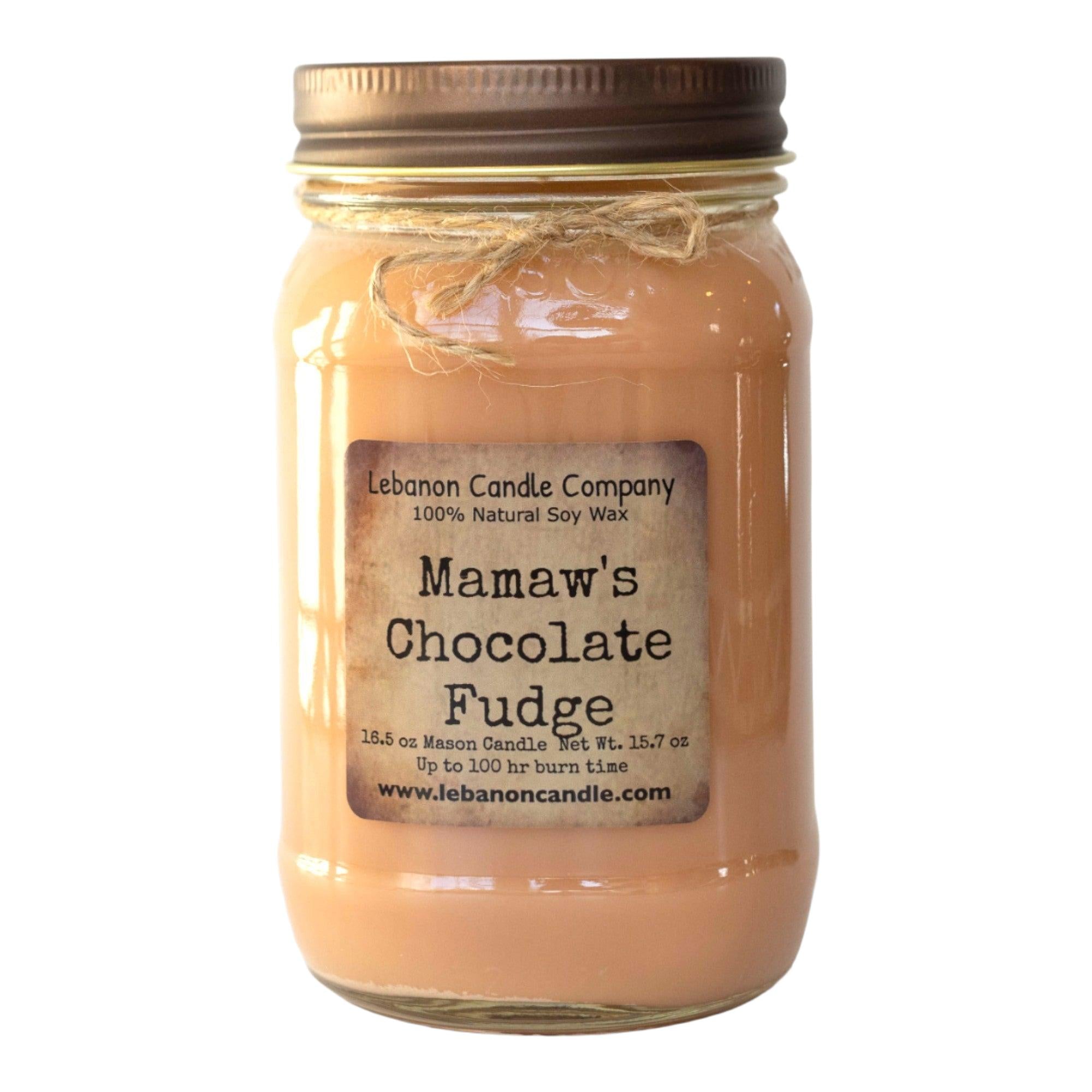 Mamaws Chocolate Fudge Candle
