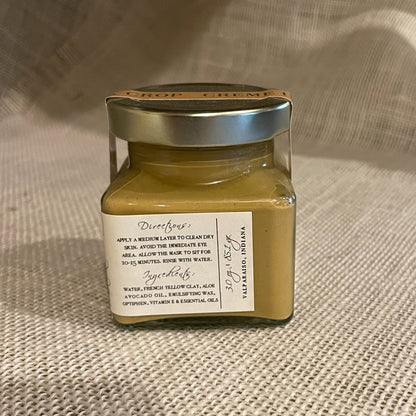 Face Mask - "Youthful" French Yellow Clay (Frankincense)