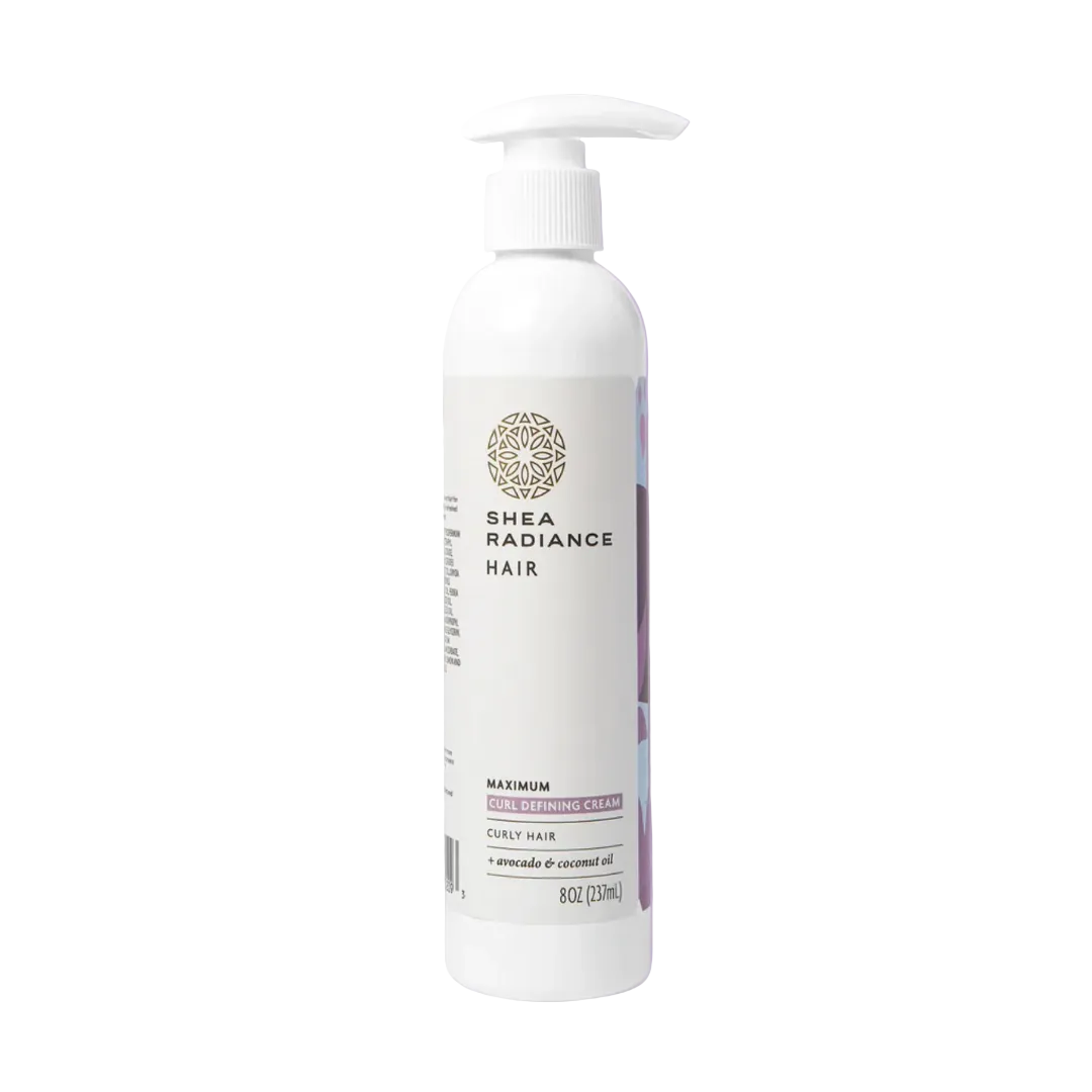 Maximum Curl Defining Cream for Curly, Coily & Kinky Hair – Frizz Control & Moisture