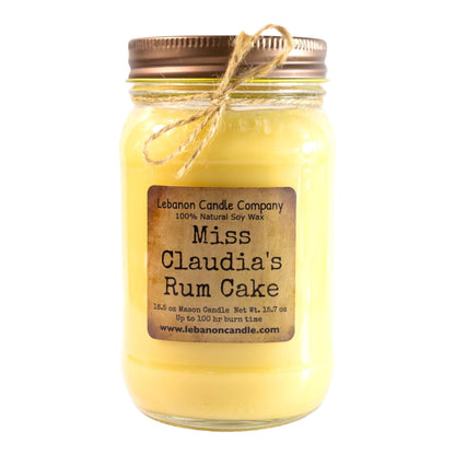 Miss Claudia’s Rum Cake Candle