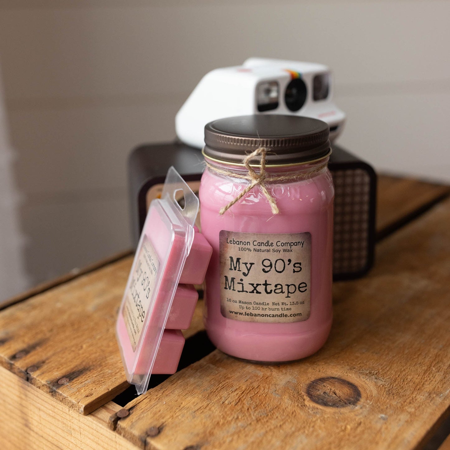 My 90's Mixtape Candle