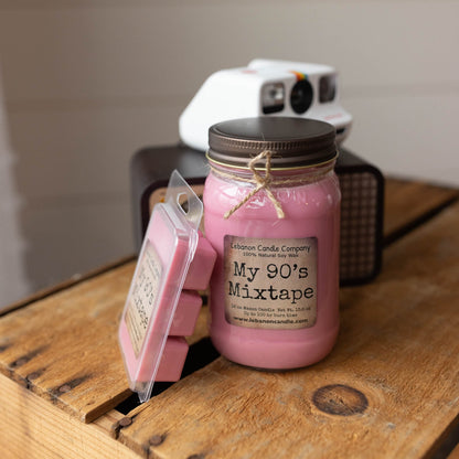 My 90's Mixtape Candle