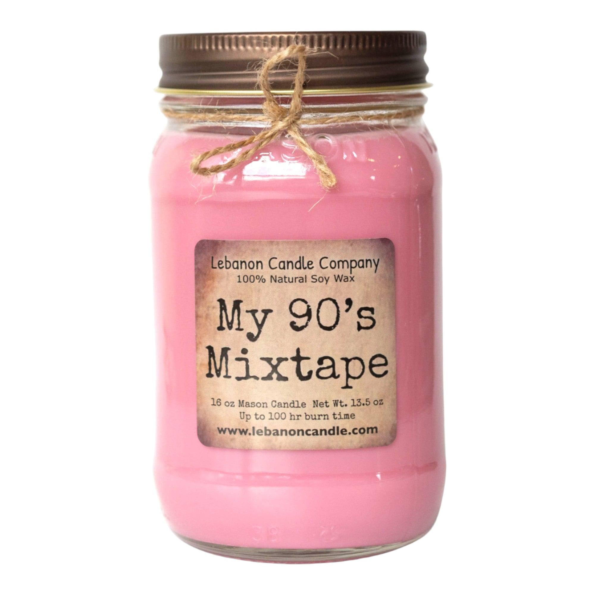 My 90's Mixtape Candle