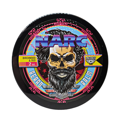 NARC 2oz Beard Balm Birchwood and Oud