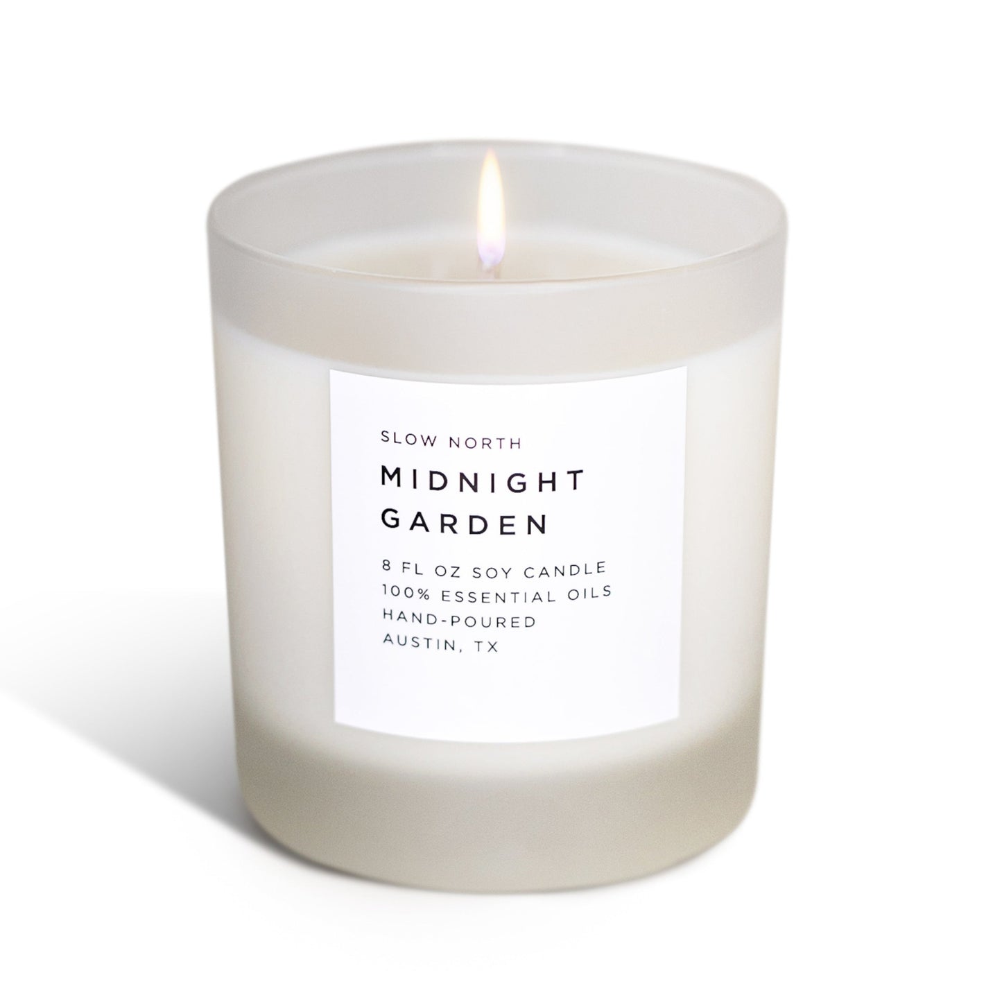 Midnight Garden - Signature Soy Candle – Lavender, Rosemary & Geranium