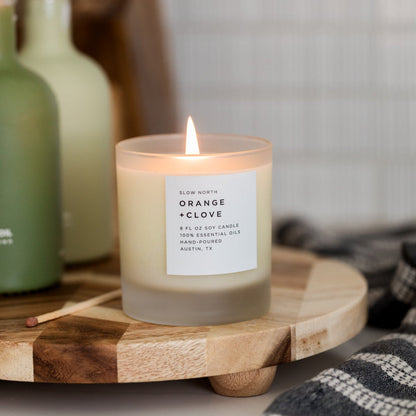 Orange + Clove - Signature Soy Candle