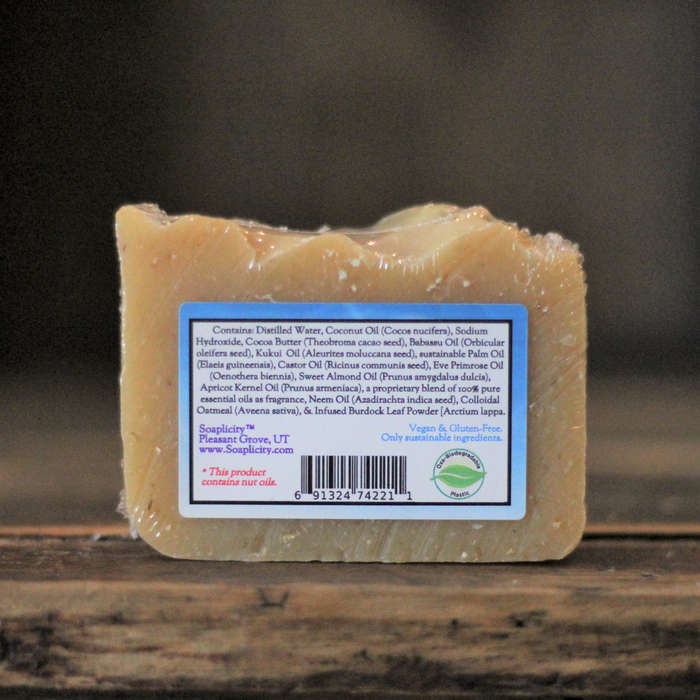 Oasis Natural Soap Bar for Severely Dry Skin