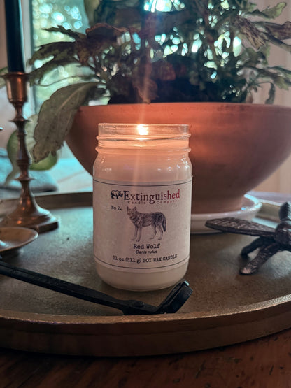 Extinguished Candle Co. No 2. Red Wolf