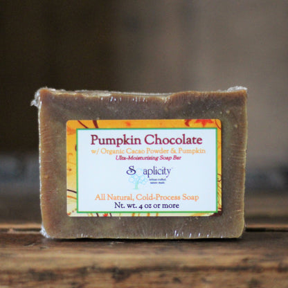 Pumpkin Chocolate  Soap Bar