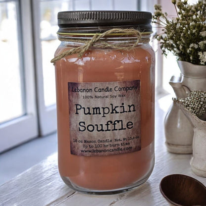 Pumpkin Souffle Candle