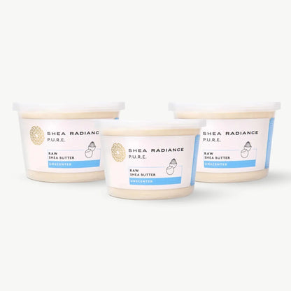 Raw Unrefined Shea Butter for Dry Skin & Hair