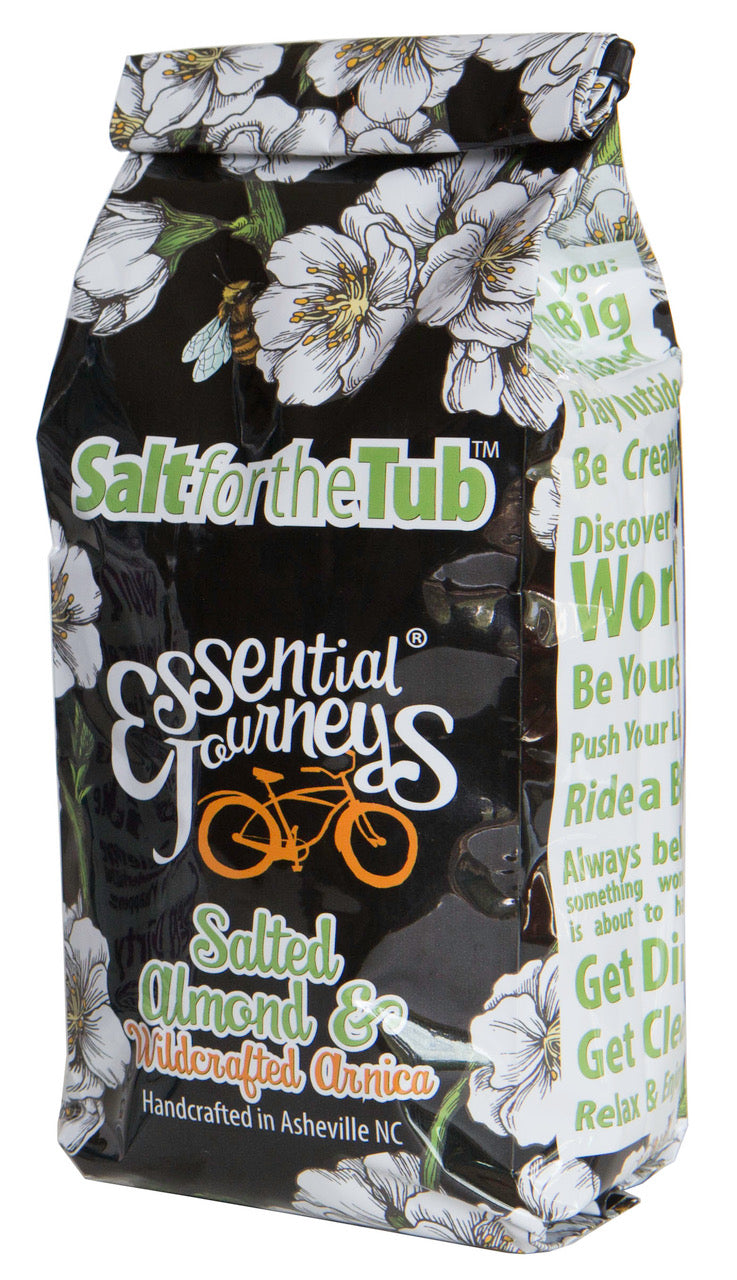 Salted Almond + Arnica Bath Salts | Salt for the Tub™