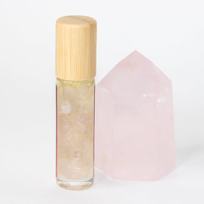 Shakti Ma Goddess Rose Quartz Anointing Oil - Power & Creative Flow