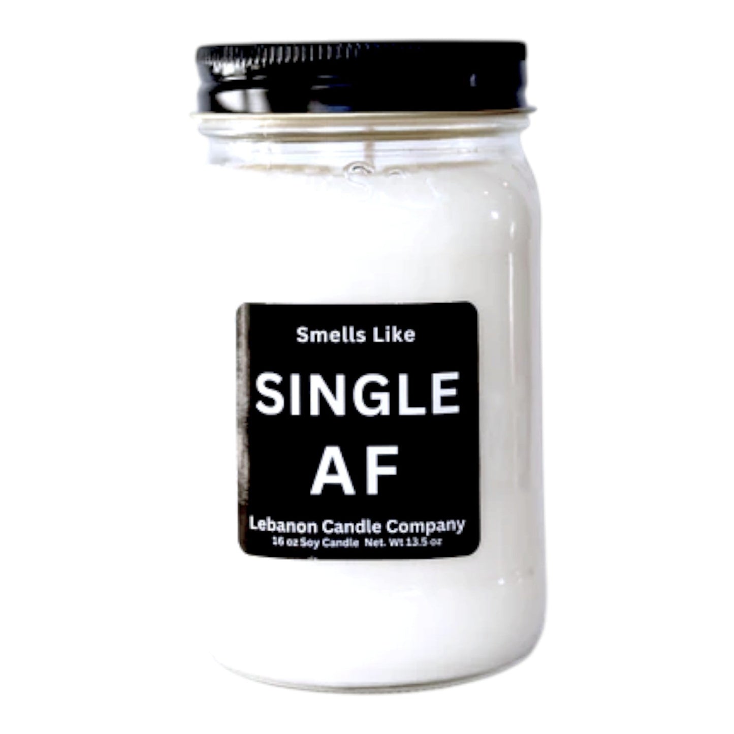 Single AF Funny Candle