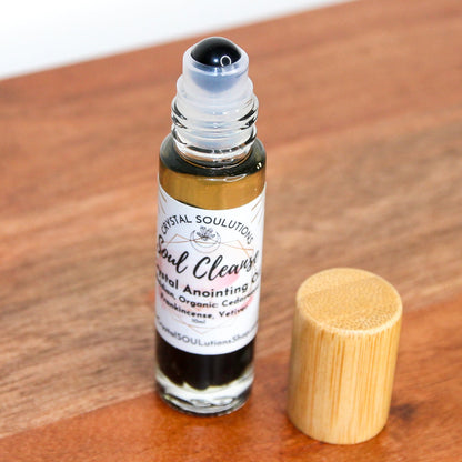 Soul Cleanse Obsidian Anointing Oil