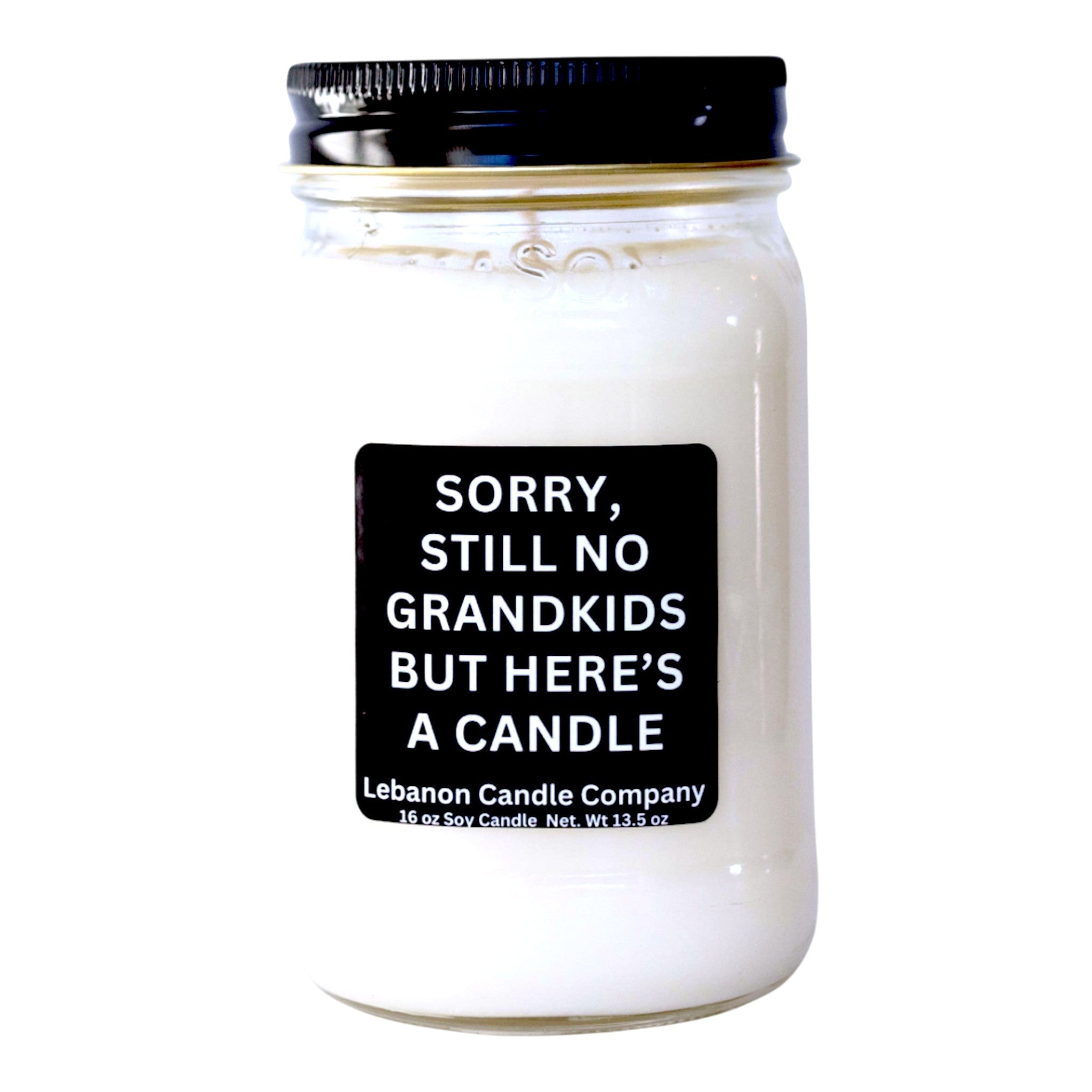 Sorry Still No Grandkids Funny Candle