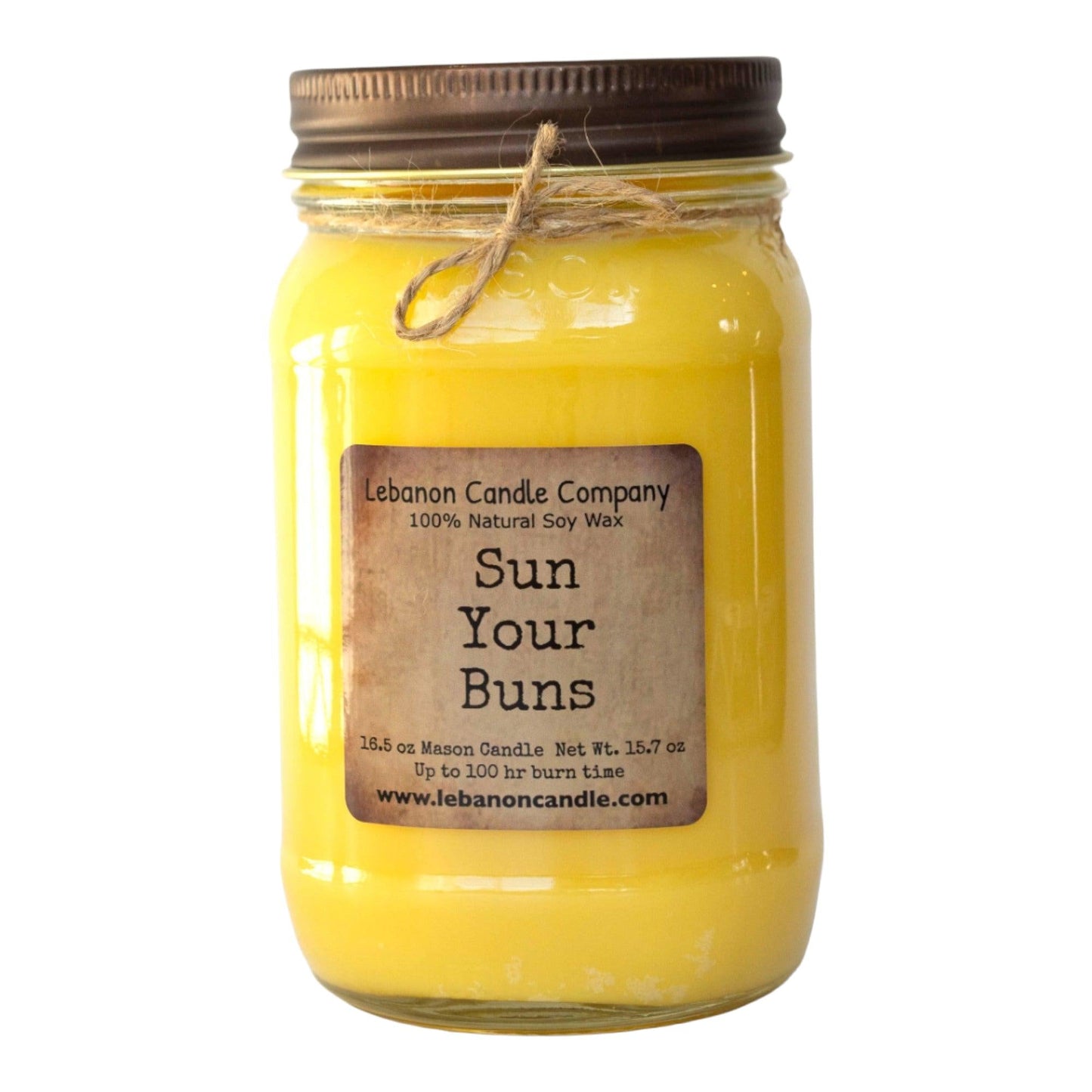 Sun Your Buns Candle