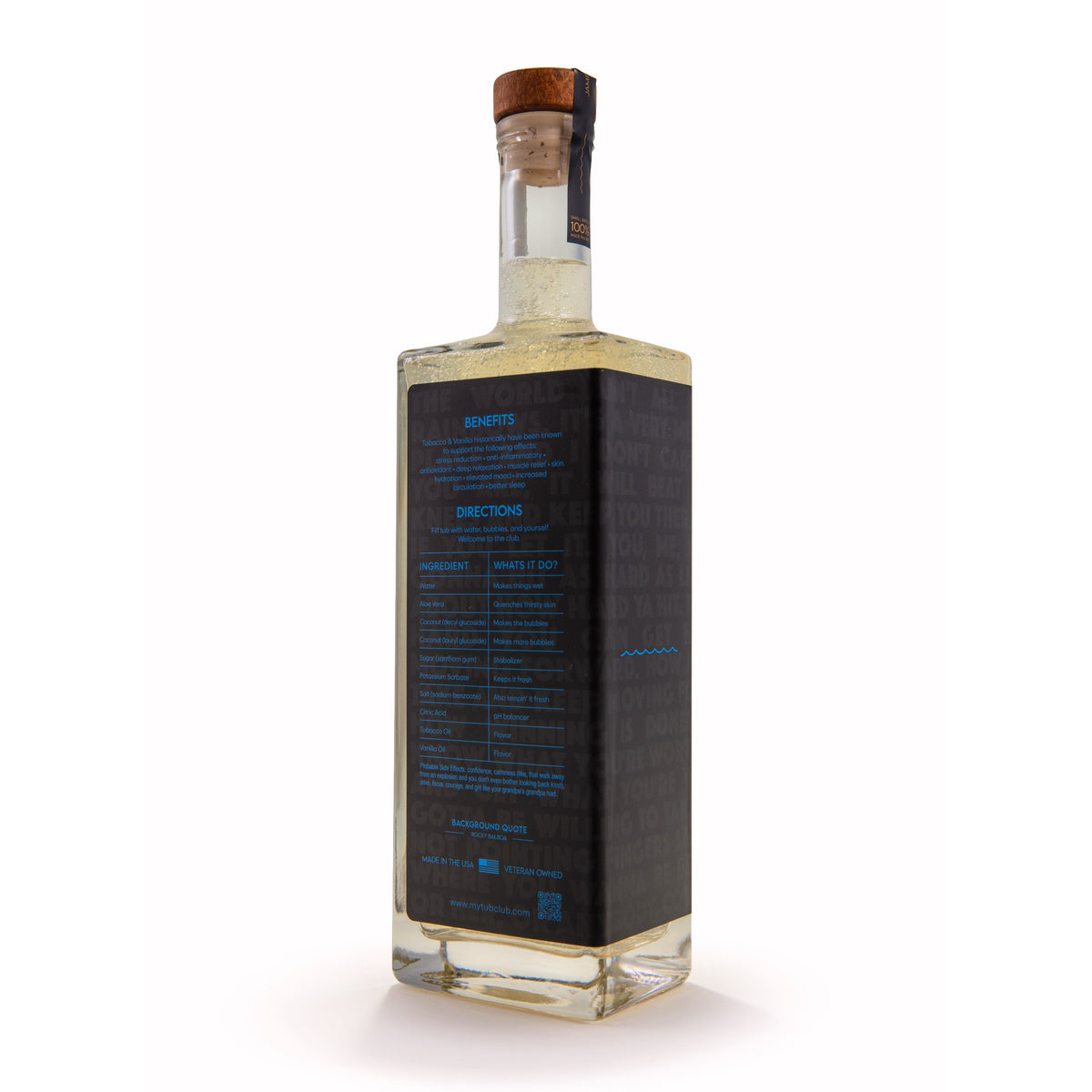 Tobacco & Vanilla | Bubble Bath