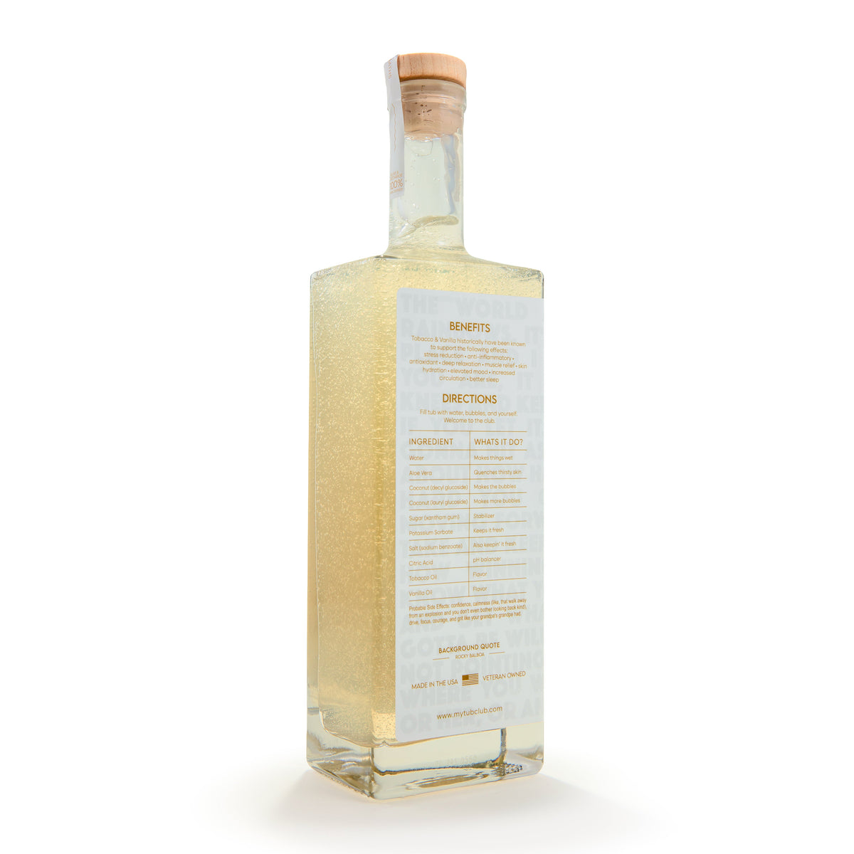 Tobacco & Vanilla | Bubble Bath