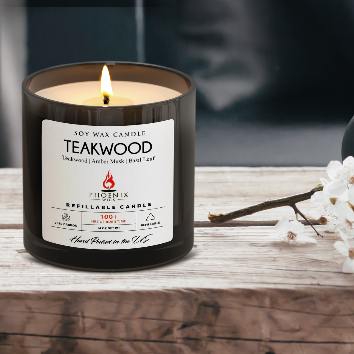 Teakwood - Candle-Making Kit + Jar
