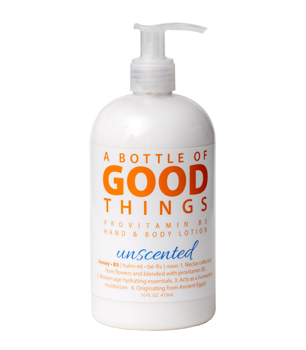 Honey•B5 Unscented Hand & Body Lotion | 16 oz.