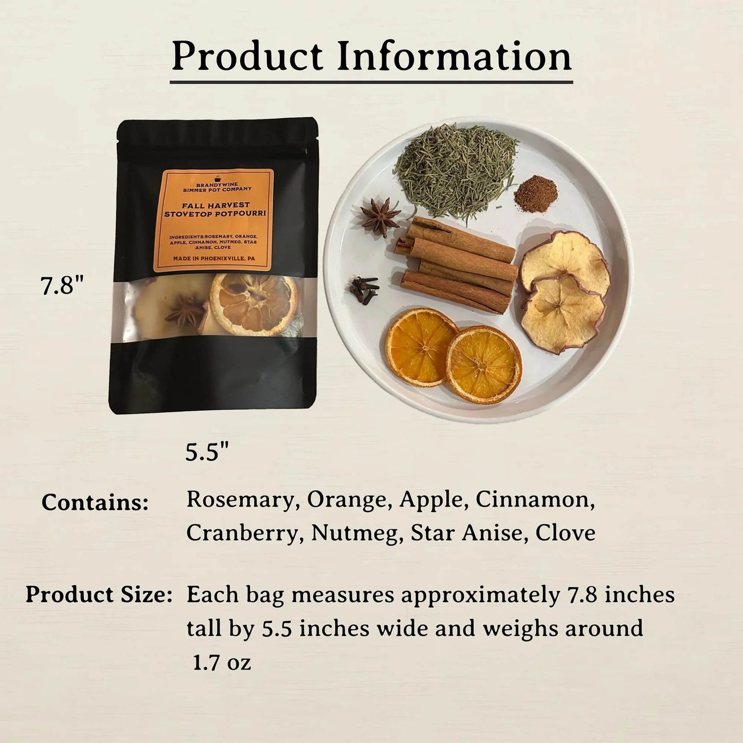 Fall Harvest Stovetop Potpourri