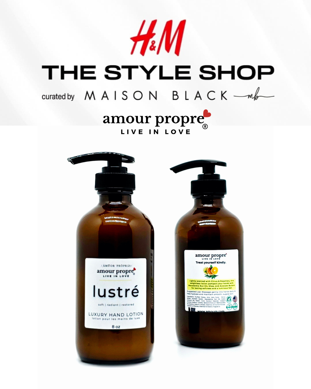 Lustré Luxury Hydrating Hand Lotion - 8oz