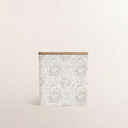ROSE PATTERN CANDLE