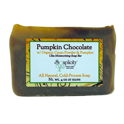 Pumpkin Chocolate  Soap Bar