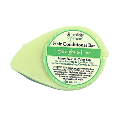 Hair Conditioner Bar - Straight & Fine