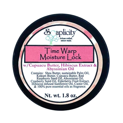 Soaplicity Time Warp Moisture Lock Facial Moisturizer – Natural Age-defying Face Cream for Hydration, Firming & Radiant Skin
