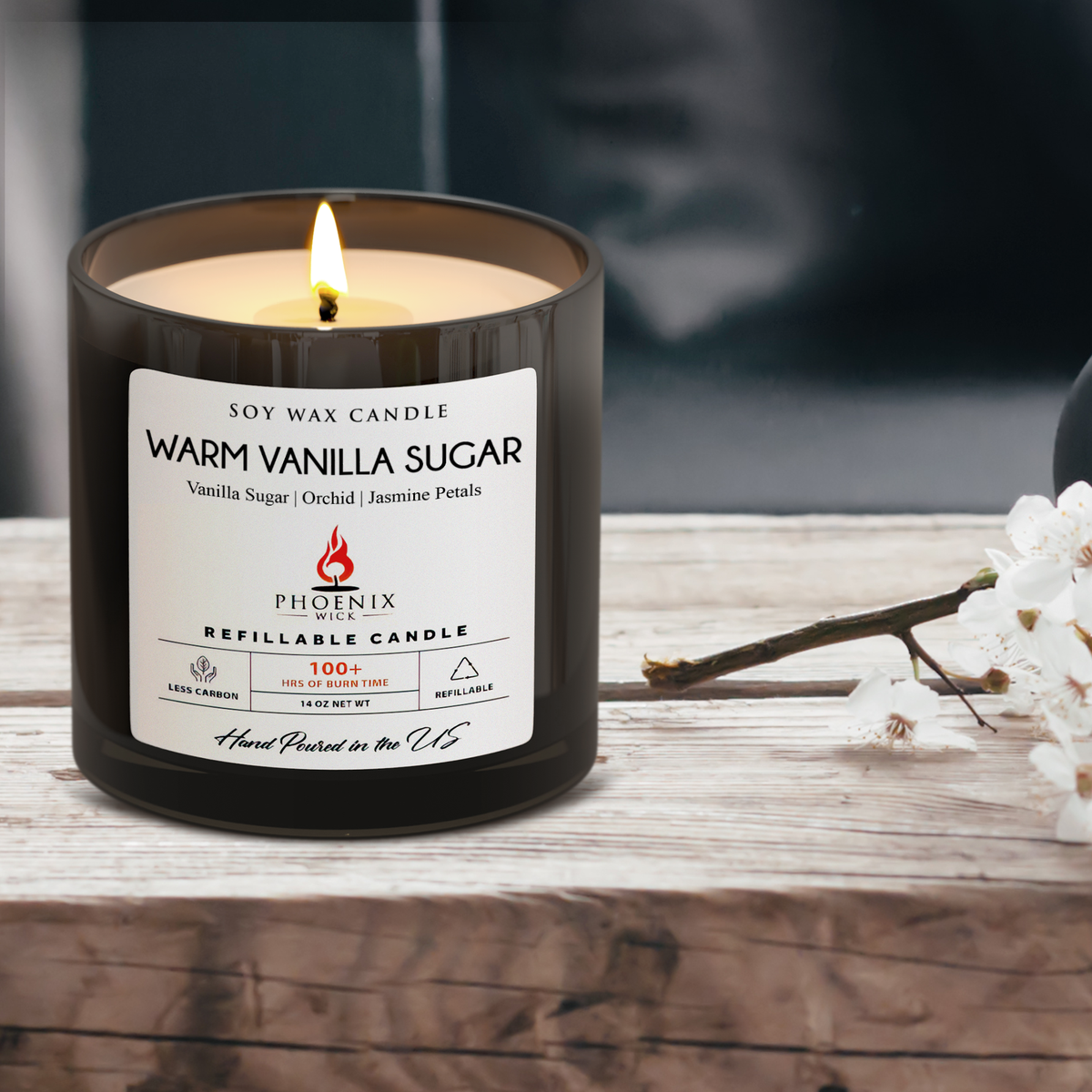 Warm Vanilla Sugar - Candle-Making Kit + Jar