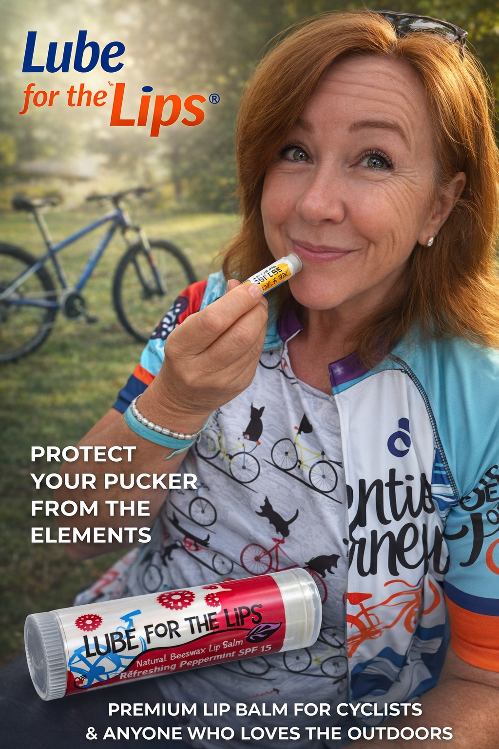 Pedaling Peppermint Lube for the Lips® | SPF 15