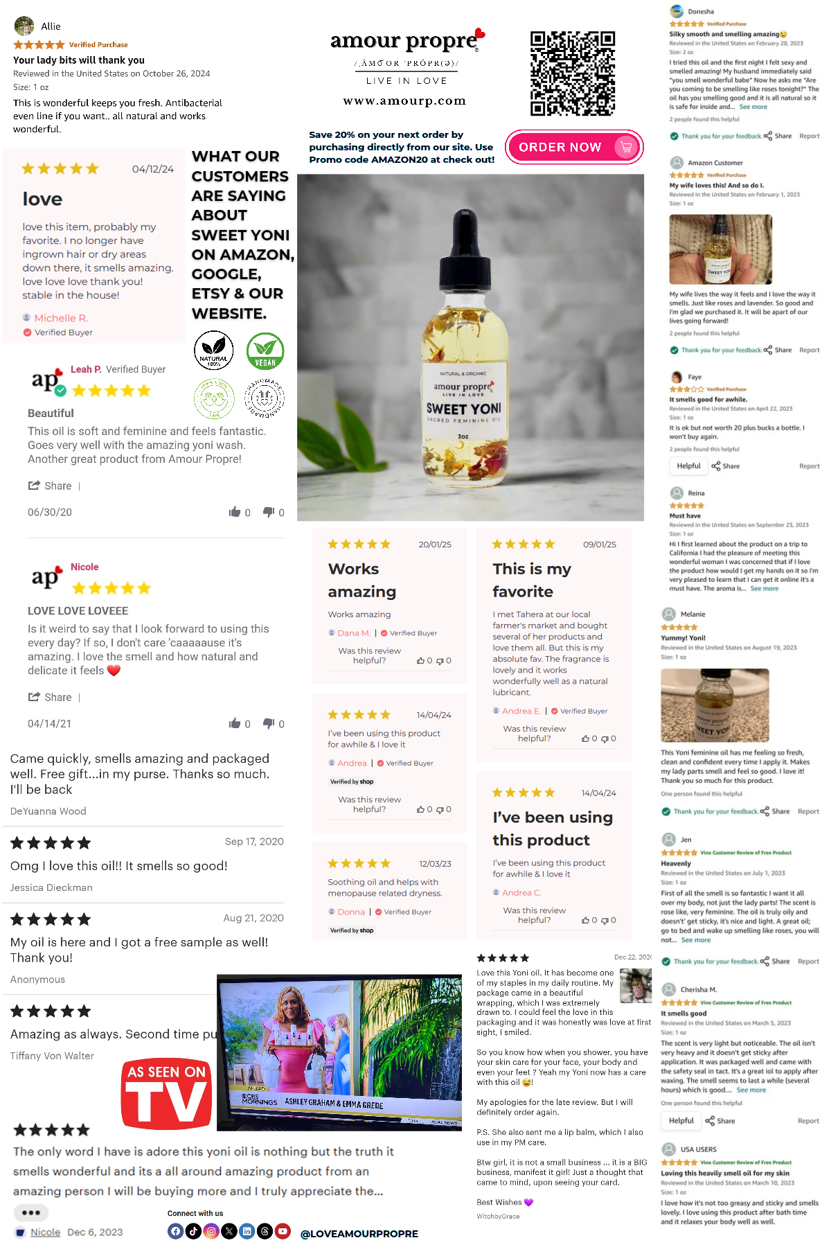 Sweet Yoni Feminine Oil – Organic Intimate Moisturizer for Sensitive Skin