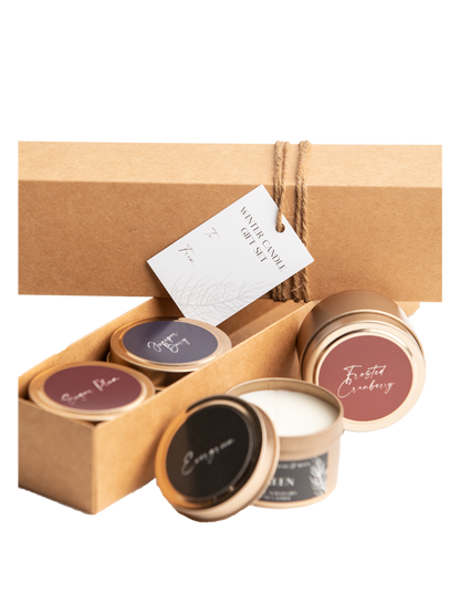 Winter Candle Gift Set
