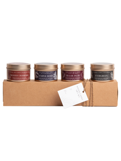 Winter Candle Gift Set