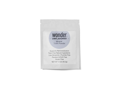 Unflavored Tooth Powder