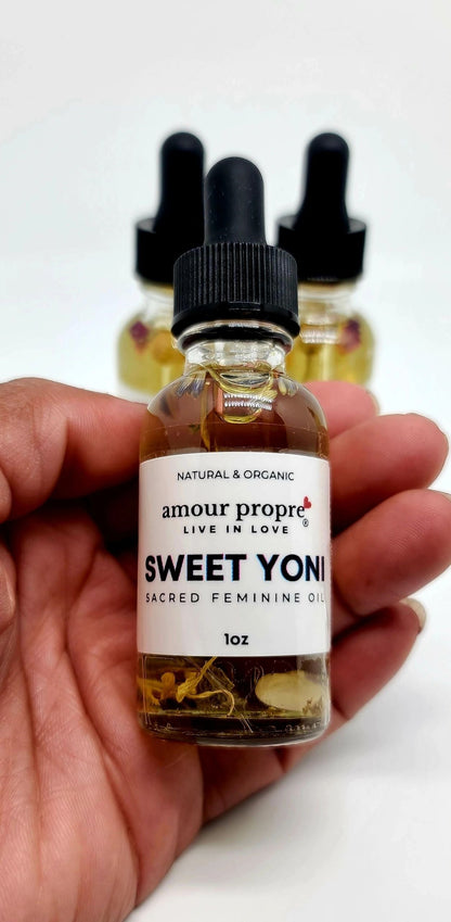 Sweet Yoni Feminine Oil – Organic Intimate Moisturizer for Sensitive Skin