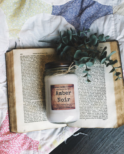 Amber Noir Candle